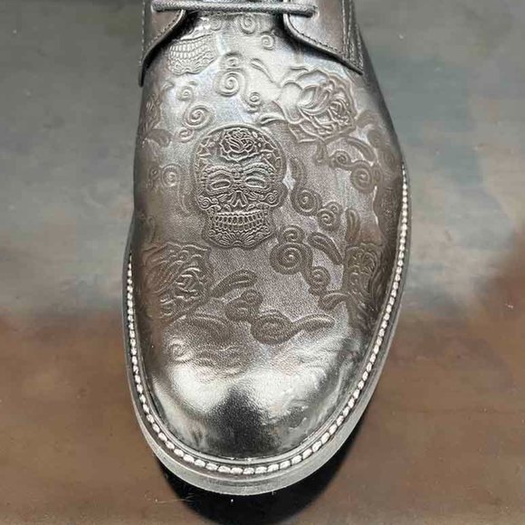 Robert Graham Abstraction Leather Boots Size 10.5 main image 14